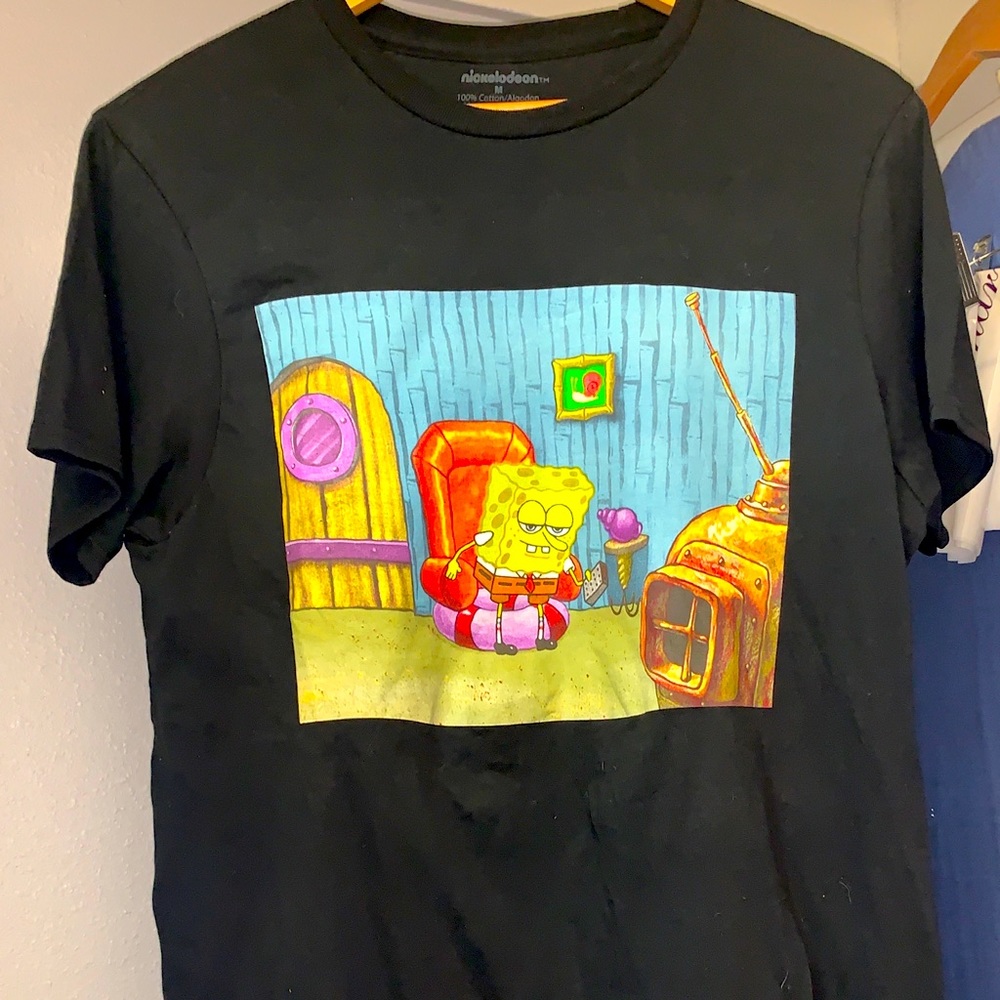 alright, I’m bout to head out tee spongebob